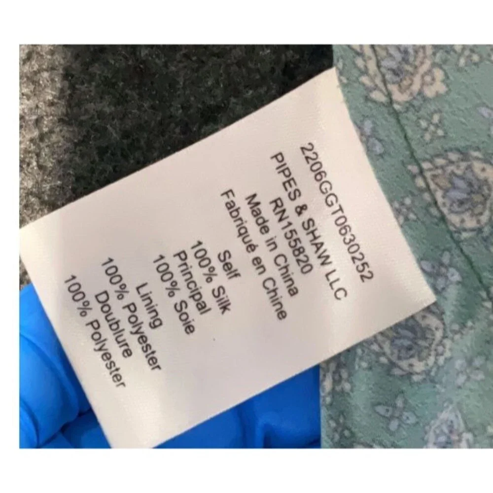 VERONICA BEARD WOMEN'S SPENCER SKIRT 100% SILK GEORGETTE WITH RUFFLED SIZE 12 - Picture 3 of 8